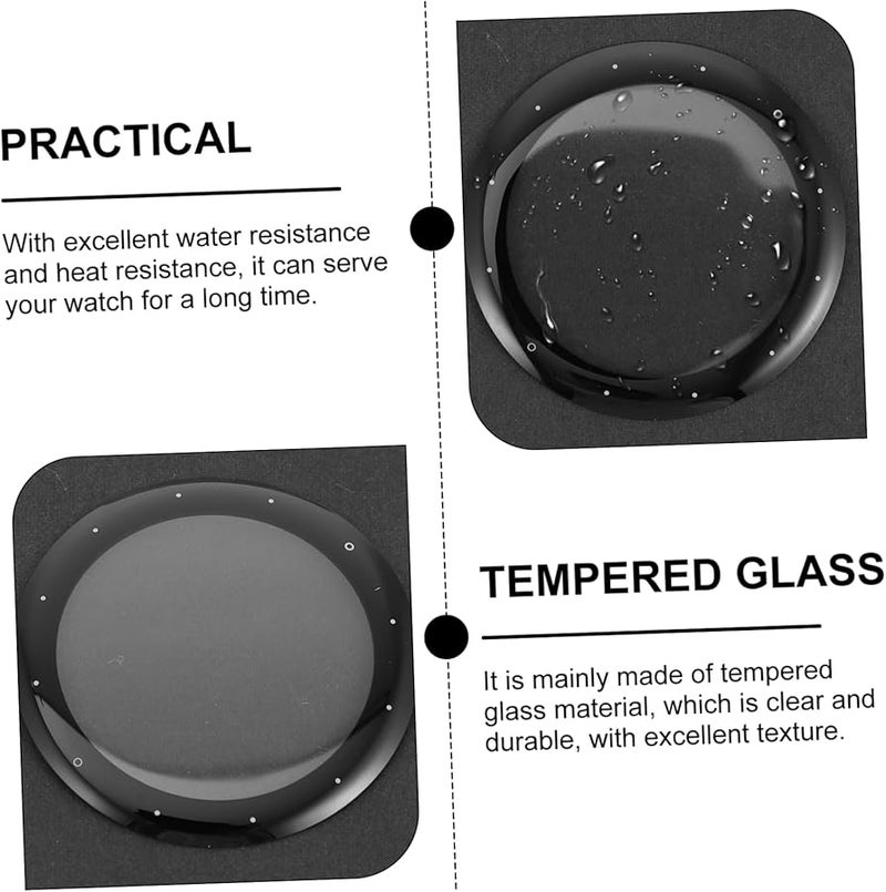 3 Pack Tempered Glass Screen Protector HD Curved Watch Film Durable Water Heat Resistant - Image 4